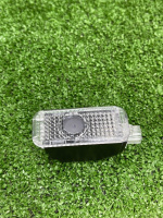 Проекция в двери с логотипом