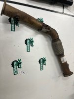 Приемная труба глушителя Приемная труба глушителя