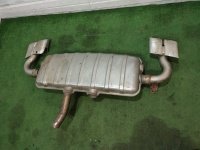 Задний глушитель