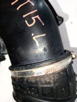 BMW / X5 / Патрубок турбины