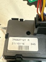 Volkswagen / Touareg / Блок кнопок центральной консоли Volkswagen / Touareg / Блок кнопок центральной консоли