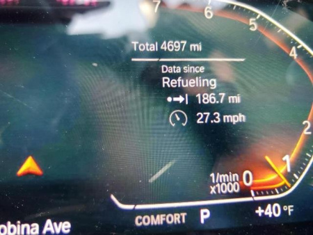 BMW / X5 / Накладка порога