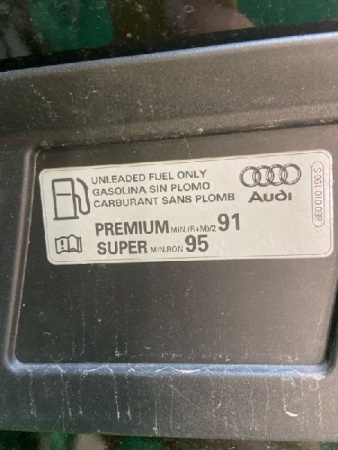 Audi / Q8 / Лючок топливного бака