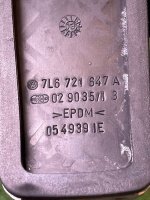 Volkswagen / Touareg / Накладка педали