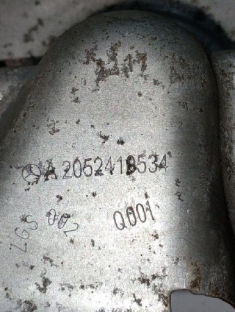 Mercedes-Benz / GLC 250d 4-matic / теплозащитный экран