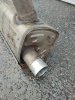 Volkswagen / Touareg / Задний глушитель