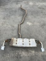 Volkswagen / Touareg / Глушитель