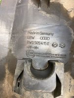 Audi / A5 / Защита днища кузова