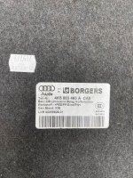 Audi / A6 / Пол багажника