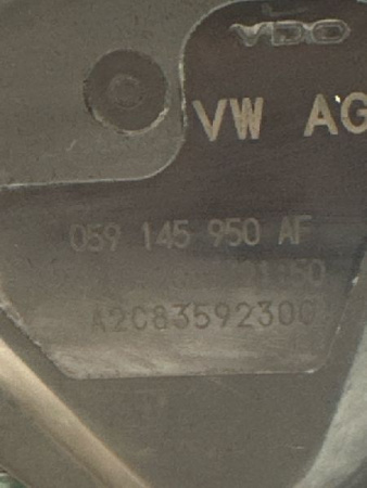 Volkswagen / Touareg / Дроссельная заслонка