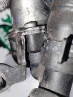 Mercedes-Benz / E-Class / Клапан печки