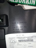 Volkswagen / Touareg / Накладка на торпедо