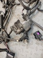 Volkswagen / Touareg / Проводка ДВС