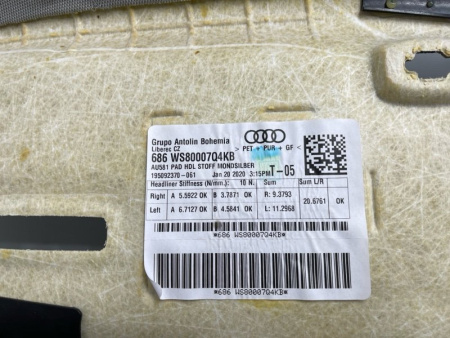 Audi / A6 / Обшивка потолка