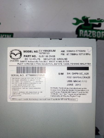 Mazda / 6 / Магнитола