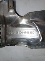 Mercedes-Benz / GLC 250d 4-matic / теплозащитный экран