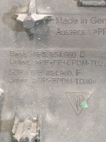 Porsche / Cayenne / Молдинг крыла