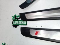 Audi / A6 / Накладка порога S-Line