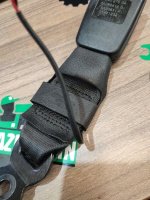 BMW / 5-Series / Замок ремня безопасности