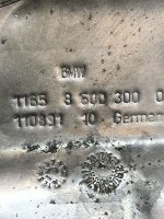 BMW / X5 / теплозащитный экран