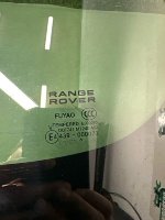Land Rover / Range Rover / Стекло заднего крыла