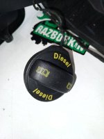 Audi / A6 / Лючок топливного бака