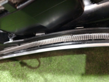 Mercedes-Benz / GLC 250d 4-matic / Накладка консоли с блоком климата