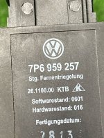 Volkswagen / Touareg / Блок управления сиденьем