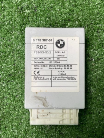 BMW / M6 / Блок управления давления в шинах